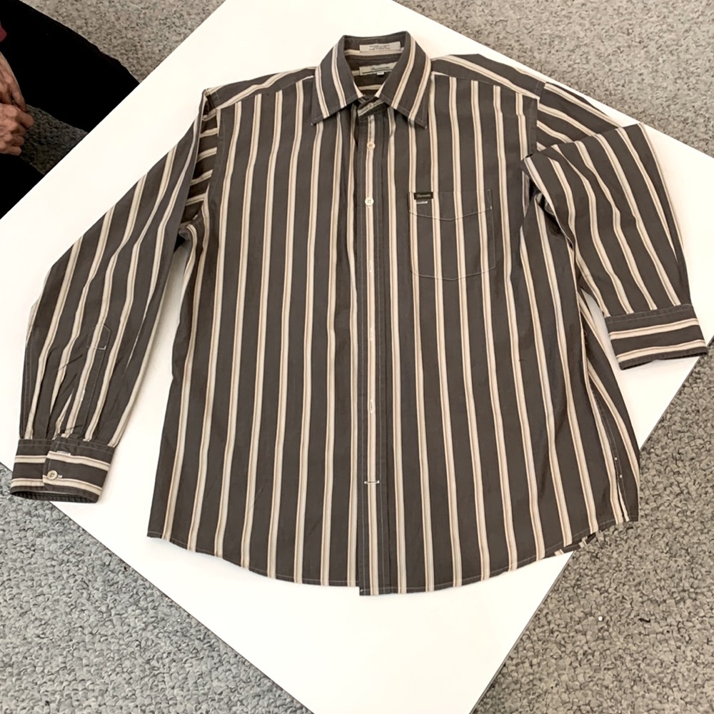Nen’s striped shirt - Faconnable size M